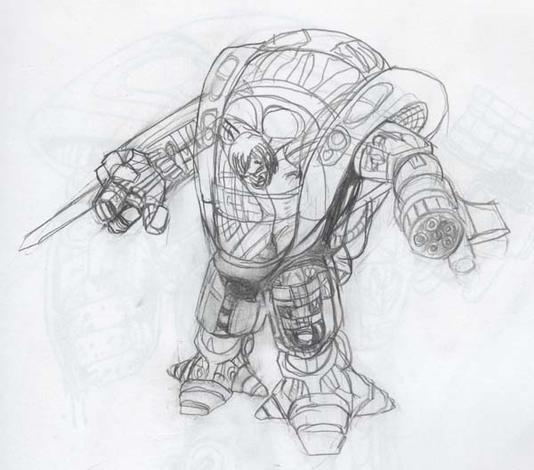 Falcon X-ray concept art